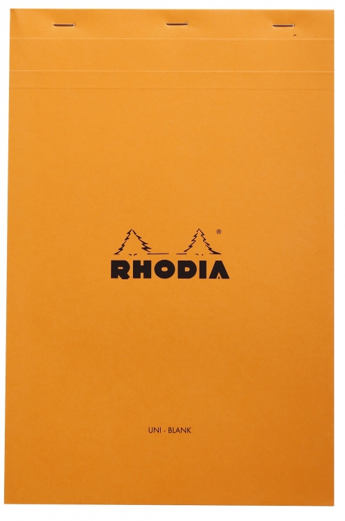 19000C Rhodia Staplebound Notepad - Orange