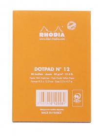 12558 Rhodia Staplebound Notepad - Orange