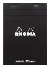 16559 Rhodia Staplebound Notepad - Black