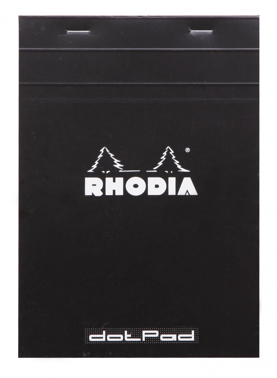 16559C Rhodia Staplebound Notepad - Black