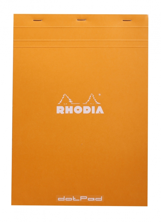 18558C Rhodia Staplebound Notepad - Black