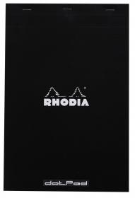 19559C Rhodia Staplebound Notepad - Black