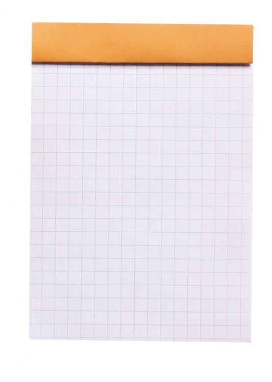 12200C Rhodia Staplebound Notepad - Orange