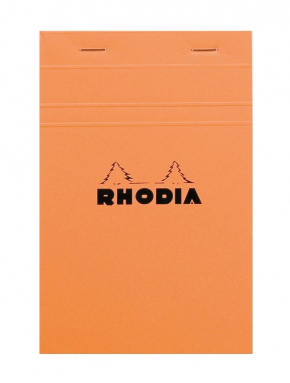 14200C Rhodia Staplebound Notepad - Orange
