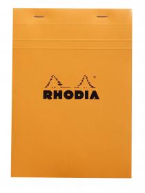 16200C Rhodia Staplebound Notepad - Orange
