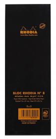 82009 Rhodia Staplebound Notepad - Black