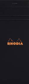 82009 Rhodia Staplebound Notepad - Black