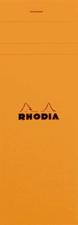 8200C Rhodia Staplebound Notepad - Orange