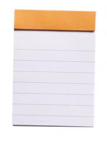 10600 Rhodia Staplebound Notepad - Orange