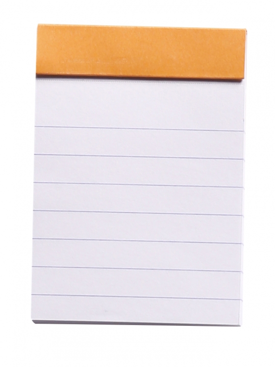 10600C Rhodia Staplebound Notepad - Orange