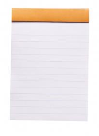 12600C Rhodia Staplebound Notepad - Orange