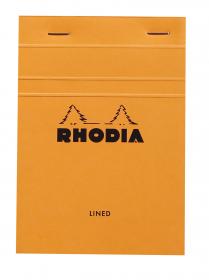 13600C Rhodia Staplebound Notepad - Orange