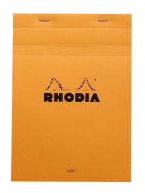 16600C Rhodia Staplebound Notepad - Orange