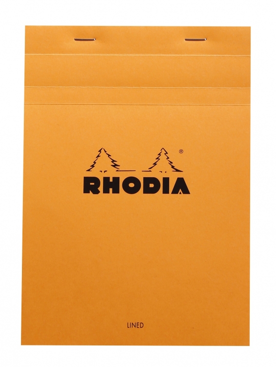 16600C Rhodia Staplebound Notepad - Orange