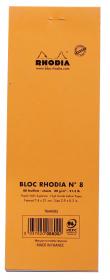 8600 Rhodia Staplebound Notepad - Orange