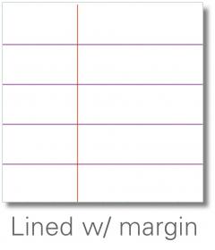 Rhodia Classic Notepads - Lined with margin