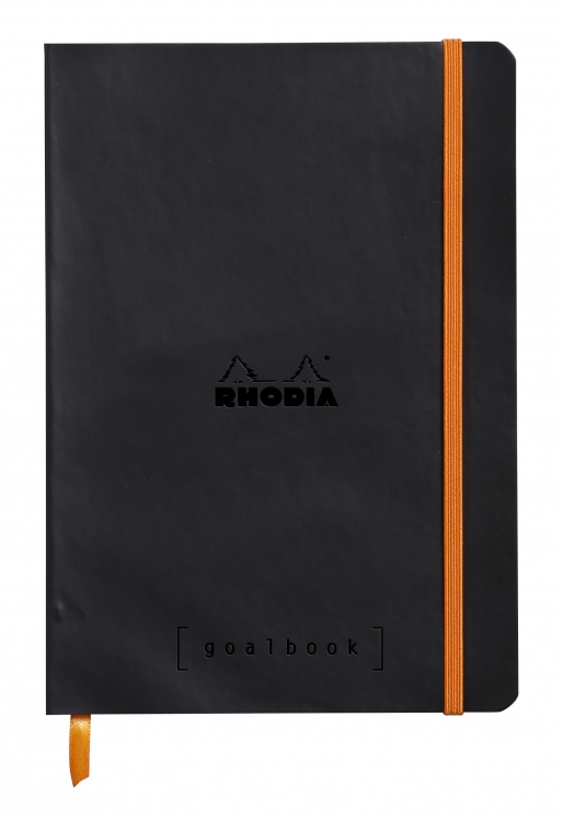 117742C Rhodia Softcover Goalbook Black