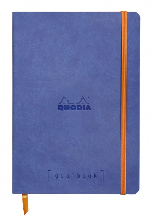 1177/48 Rhodia Softcover Goalbook Sapphire