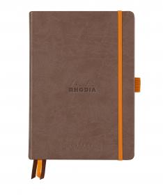 1187/73 Rhodia Hardcover Goalbook Chocolate