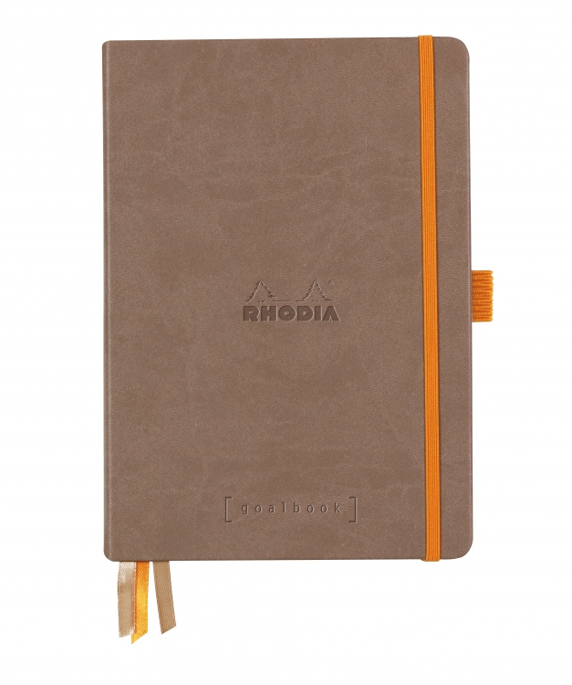 1187/74 Rhodia Hardcover Goalbook Beige