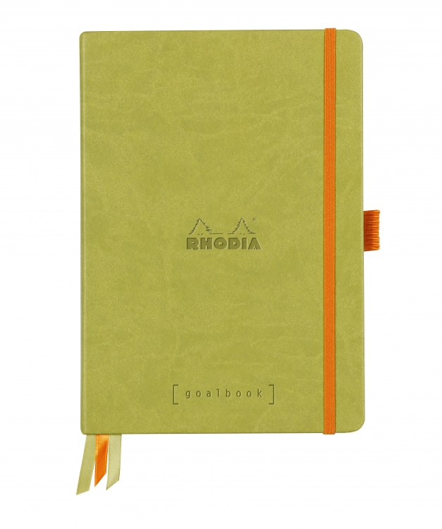 1187/76 Rhodia Hardcover Goalbook Anise