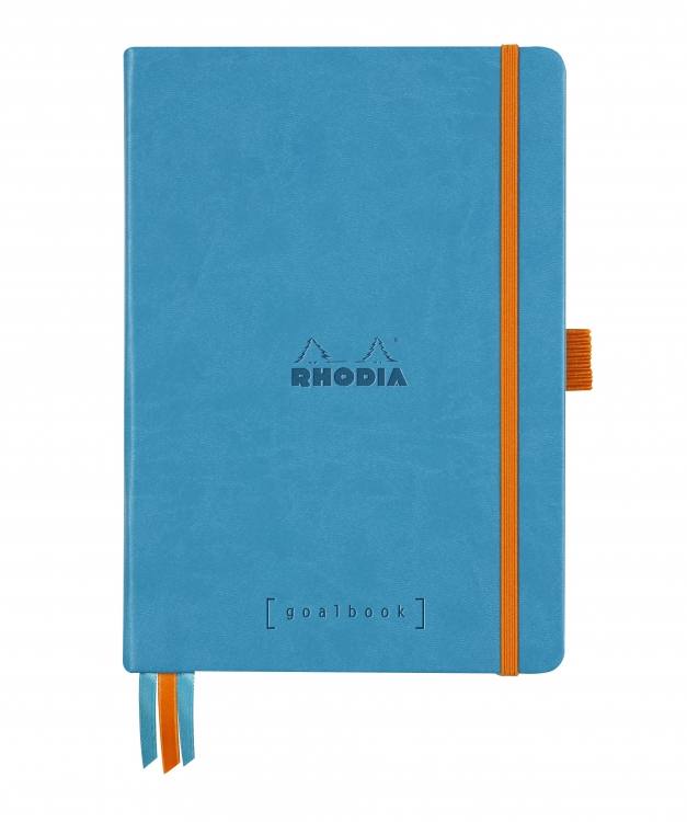 118777C Rhodia Hardcover Goalbook Turquoise