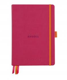 1187/82 Rhodia Hardcover Goalbook Raspberry