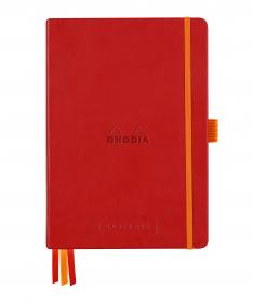 1187/83 Rhodia Hardcover Goalbook Poppy