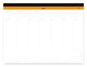 194040C_Undated Weekly Desk Pad_face
