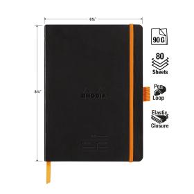 117782C_Meeting Book Black_Measurements 117782C_Meeting Book Black_Measurements