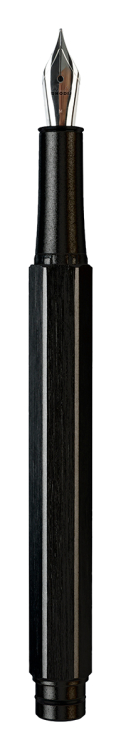 9339C_Script Fountain Pen Black_face_open