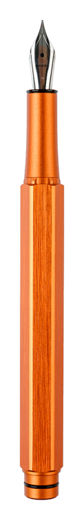 9375C_Script Fountain Pen Orange_face_open