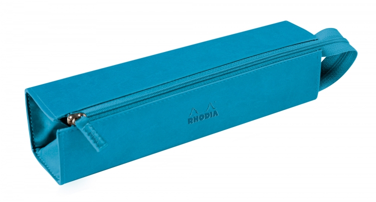 319017C Rhodiarama Pencil Box Turquoise
