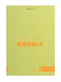 12966C Rhodia ColoR Pads - Anise Front