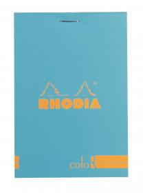 12967C Rhodia ColoR Pads - Turquoise Front