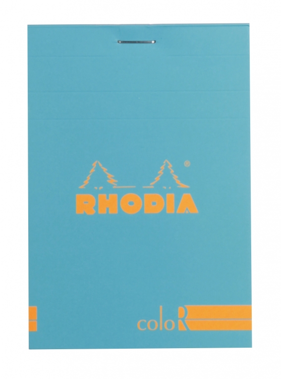 12967C Rhodia ColoR Pads - Turquoise Front