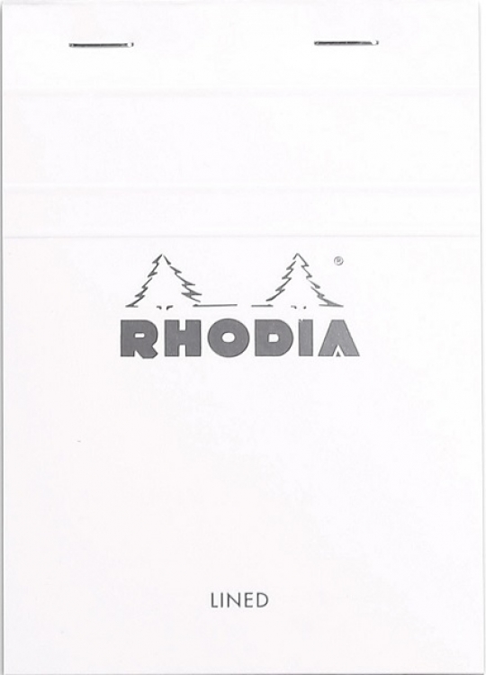 13601C Rhodia “Ice” Notepads - Lined 4 x 6 Closed