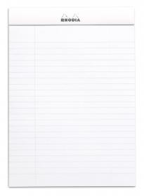 16601W Rhodia “Ice” Notepads - Lined 6 x 8 ¼ Opened