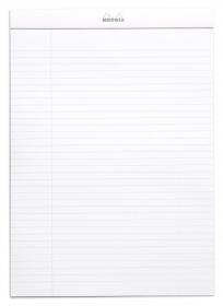 18601W Rhodia “Ice” Notepads - Lined 8 ¼ x 11 ¾ Opened