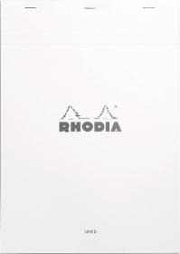 18601W Rhodia “Ice” Notepads - Lined 8 ¼ x 11 ¾ Closed
