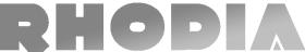 rhodia logo silver