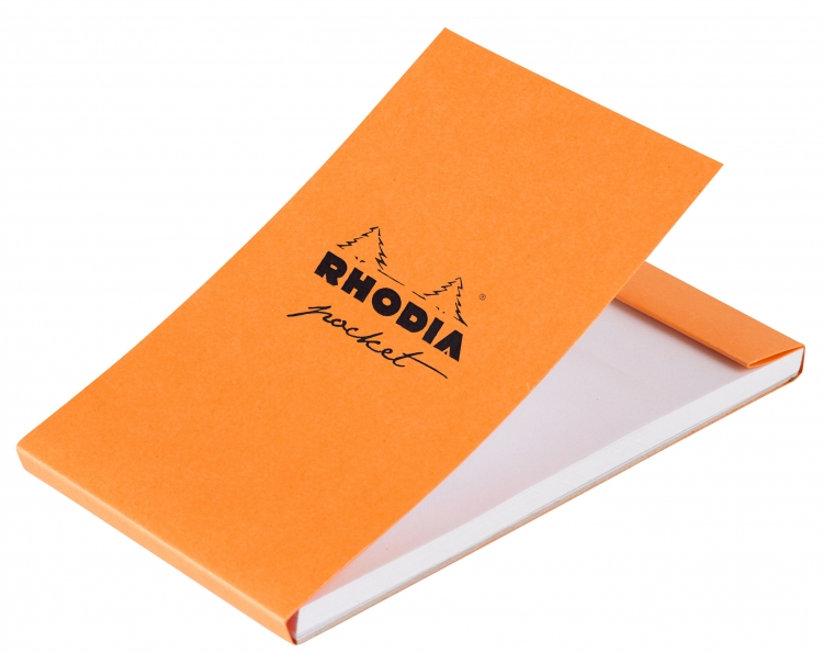 8558 Rhodia Pocket Notepads - Orange
