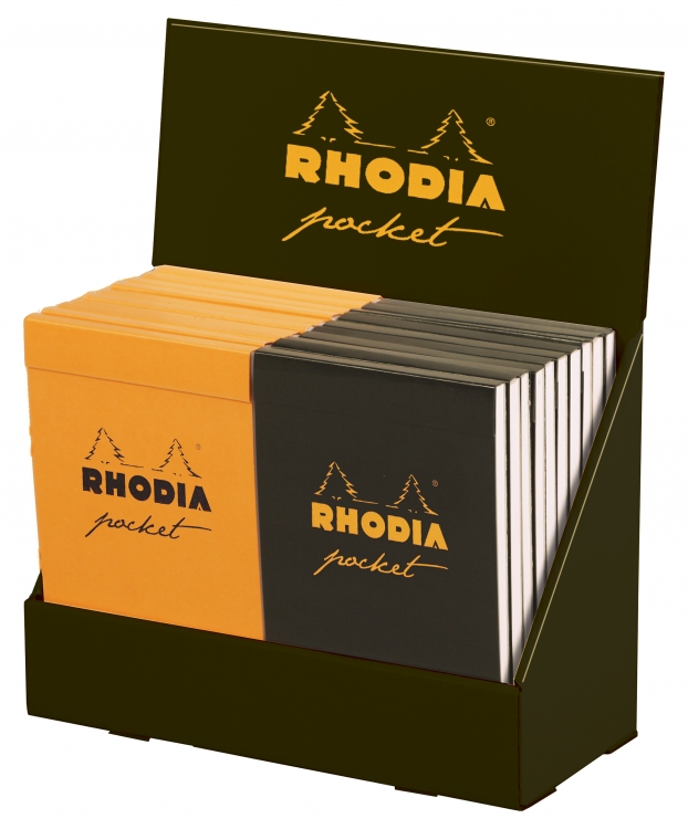 8550 Rhodia Pocket Notepads - Display