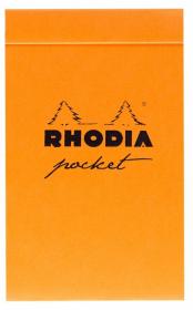 8550 Rhodia Pocket Notepads - Orange cover