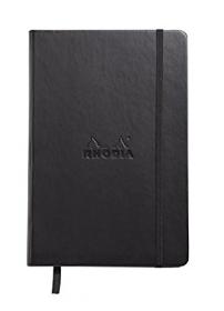 118609 Rhodia Lined Webnotebook - Black