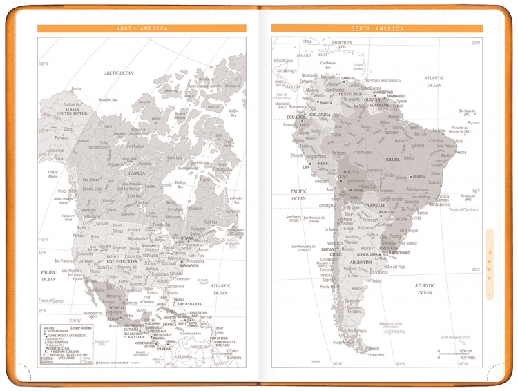 Rhodia 2025 Orange Maps Lo