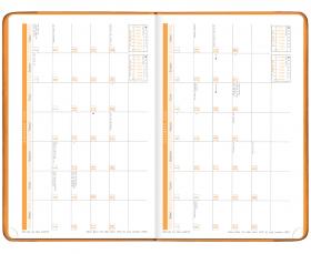 Rhodia 2025 Orange Monthly 25