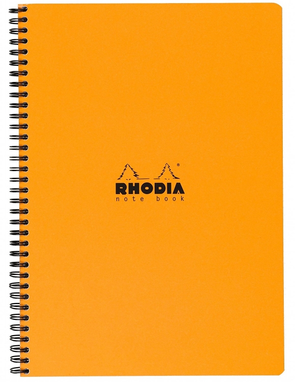 193008 Rhodia Wirebound Notebooks - Orange
