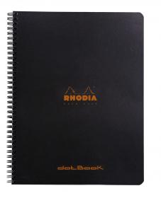 193039 Rhodia Classic Wirebound Notebook - Black