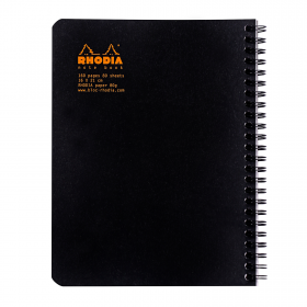193429C_Classic Wirebound Notebook Black Graph 6x8.25_back